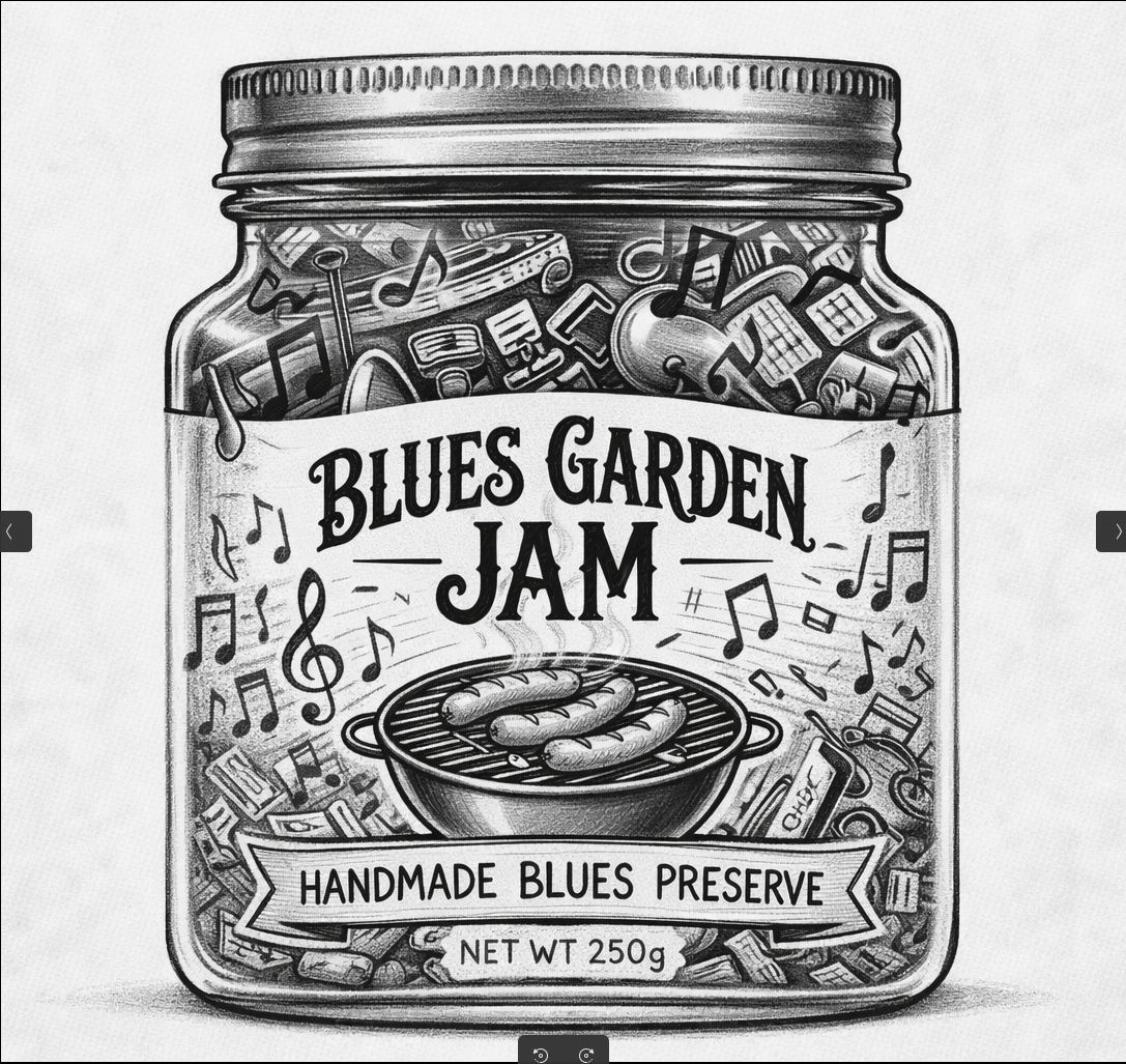 Blues Garden Jam Logo